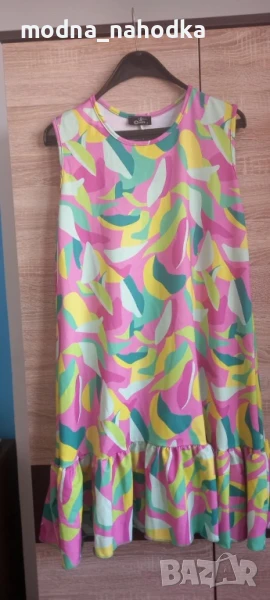 Шарена рокля chance, снимка 1