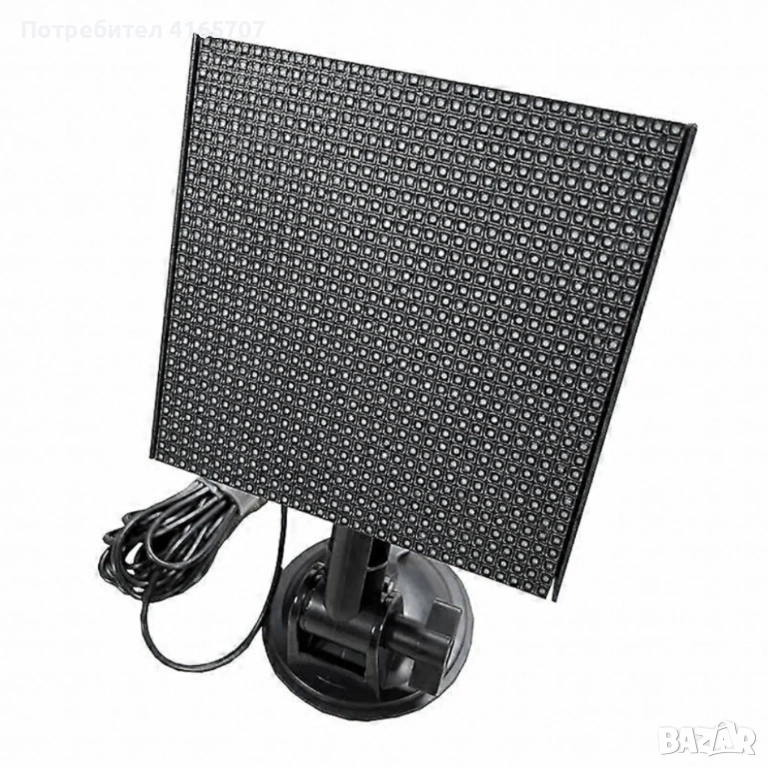 Интелигентен LED екран 32×32 за заден прозорец на автомобил – Модел Pixel RGB с Bluetooth управление, снимка 1