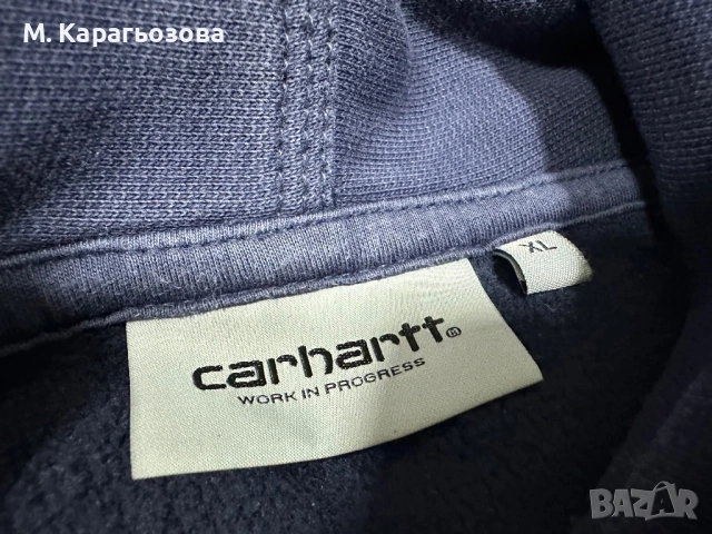 Мъжки суичър Carhartt WIP American Script, Размер XL, снимка 4 - Суичъри - 54209262