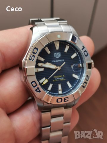 Tag Heuer Aquaracer Caliber 5 , снимка 8 - Мъжки - 42370697