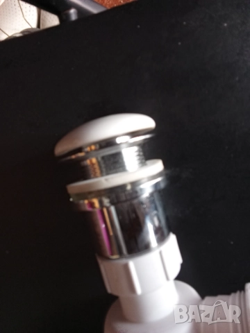 Стоящ смесител за умивалник Сифон клик - клак Смесител за мивка Батерия за мивка Клик сифон за мивка, снимка 7 - Смесители - 52636973