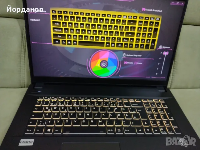 Clevo Captiva B1702 17.3'' /Core i5-10210U/8gb.ram./128gb.ssd, снимка 10 - Лаптопи за работа - 56234182