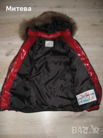 Moncler дамско яке с качулка от естествен пух, снимка 3 - Якета - 52807298