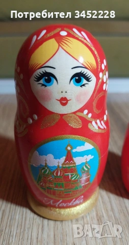 Матрйошки комплект 5 броя за ценители , снимка 2 - Антикварни и старинни предмети - 53905637