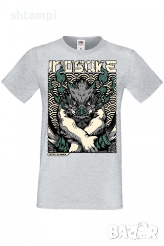 Мъжка тениска Demon Slayer Hashibira Inosuke,Анимация,игра,Празник,Повод,, снимка 5 - Тениски - 38075490