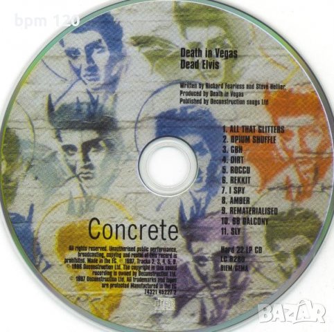 DEAD IN VEGAS - "Dead Elvis" оригинален диск, снимка 3 - CD дискове - 37895531