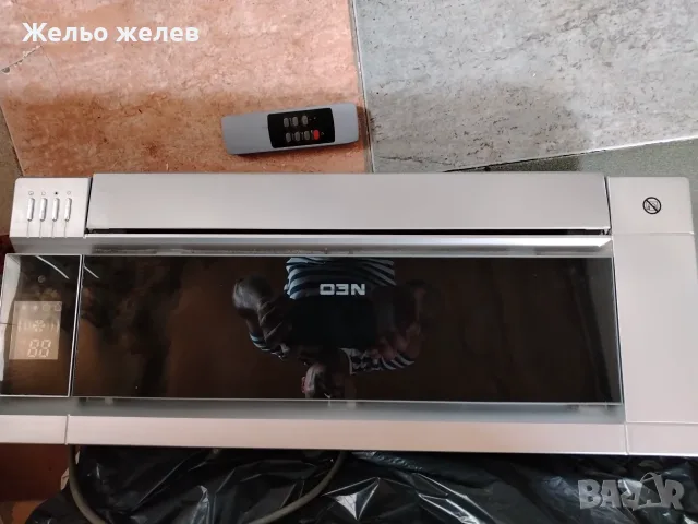 Вент, печка за стена Нео, 2000вата с дистанционно