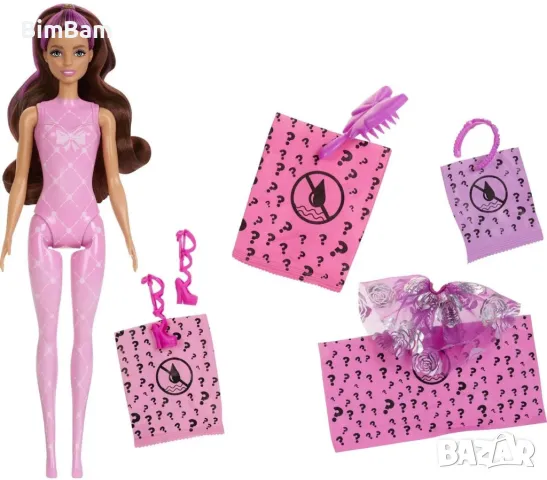 Кукла с магическа трансформация Barbie Color Reveal - Балерина / 6 изненади, снимка 3 - Кукли - 49491748