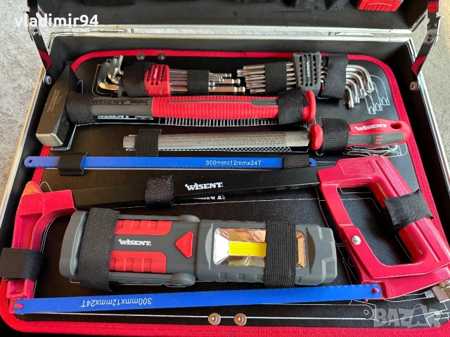 Wisent куфар с инструменти, снимка 4 - Куфари с инструменти - 52920600