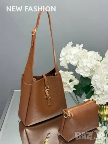 Дамски Кожени Чанти ✨ Yves Saint Laurent , снимка 10 - Чанти - 51371013