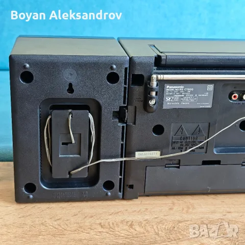 Ретро касетофон Panasonic RX-CT800 – 5-Band Portable Stereo Component System, снимка 9 - Радиокасетофони, транзистори - 55853811