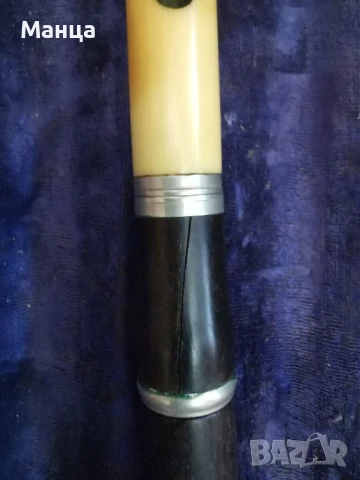 Много стара пиколо флейта, снимка 4 - Духови инструменти - 50995166