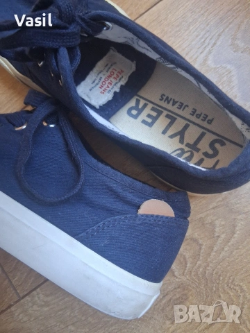 Pepe jeans гуменки 35 размер момче, снимка 7 - Детски маратонки - 54320021