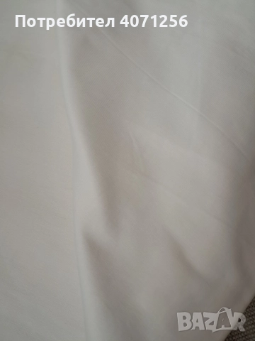 Бял памучен плат, снимка 3 - Платове и дамаски - 52669104