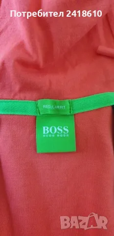Hugo Boss Green Full Zip Mens Size L ОРИГИНАЛ! Мъжки Суичер!, снимка 12 - Спортни дрехи, екипи - 47272220