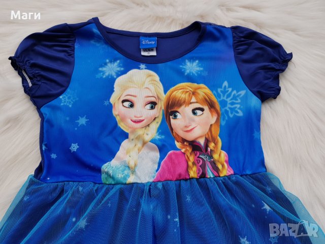 Рокля Елза и Ана 8-9 години, снимка 2 - Детски рокли и поли - 32020510