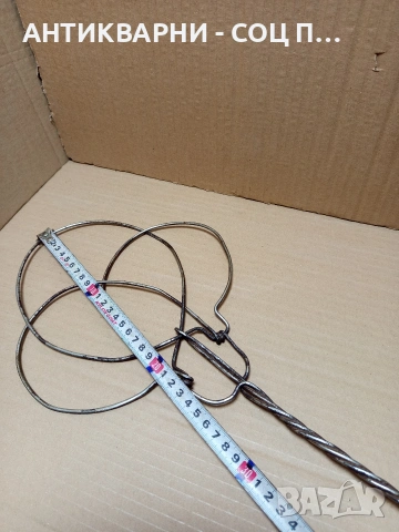 Соц Стара Малка Тупалка За Килими. Номер 603., снимка 10 - Антикварни и старинни предмети - 53224899