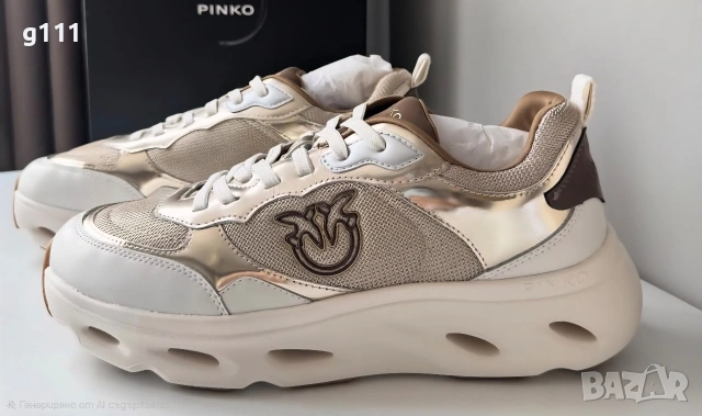Нови различни модели сникърси Pinko, снимка 6 - Дамски боти - 54266036