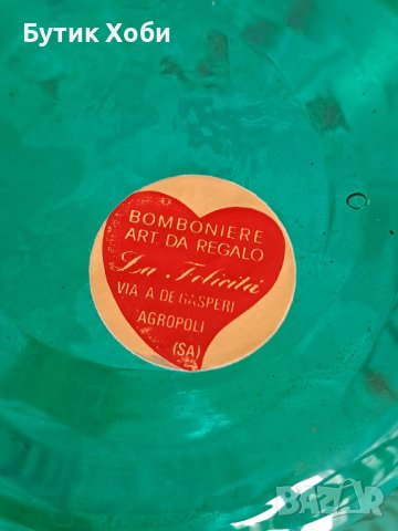 Оригинална италианска ваза  Мурано , снимка 8 - Антикварни и старинни предмети - 38299207