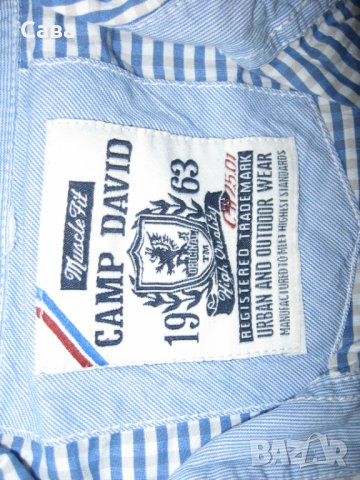 Ризи CAMP DAVID, TOM T.   мъжки,Л, снимка 2 - Ризи - 37119576