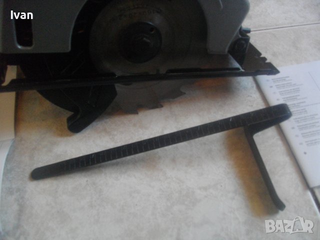 Нов 1200 Вата Немски Ръчен Циркуляр-ф160мм-Реже 55 мм-ProWork PHS1200-С Линеал, снимка 6 - Други инструменти - 37479303