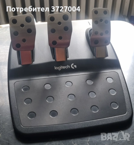 Logitech G29 Driving Force Steering - Волан с педали  - КАТО НОВ, снимка 2 - Аксесоари - 53924166