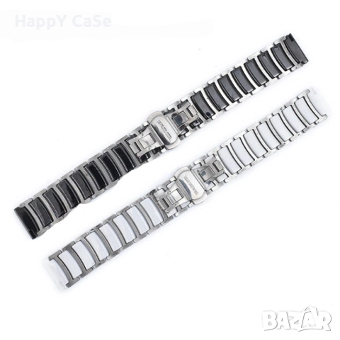 CERAMIC 2 Керамична каишка за Huawei Watch/Samsung/Apple/Garmin/Xiaomi/Amazfit, снимка 6 - Каишки за часовници - 51447494