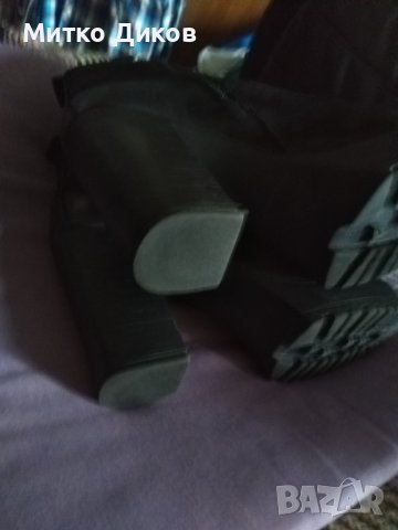 Carlo fabiani маркови женски кубинки естествена кожа висок ток 10см-размер №40 стелка 255мм, снимка 9 - Дамски обувки на ток - 39435561