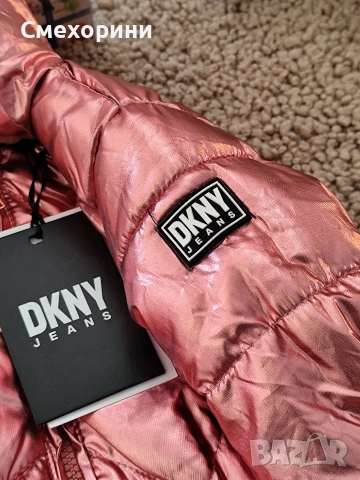Нов зимен бебешки космонавт DKNY за момиченце 6-9 месеца и ръст 68см - 74см , снимка 4 - Бебешки ескимоси - 52832948