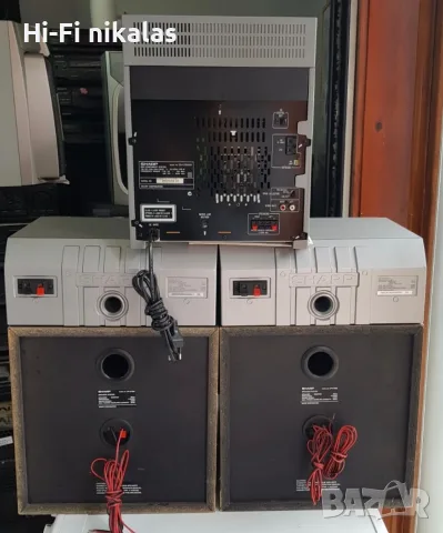 стерео уредба ретро аудио система SHARP CD-C7000W, снимка 8 - Аудиосистеми - 56522400