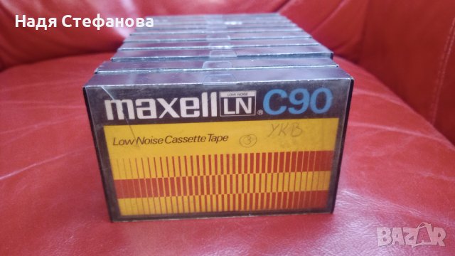 Аудио касети Максел  MAXELL LN C 90, снимка 3 - Аудио касети - 44192237
