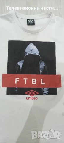 Чисто нова оригинална тениска фланелка Umbro FTBL Fan размер XL Умбро, снимка 6 - Тениски - 51345230