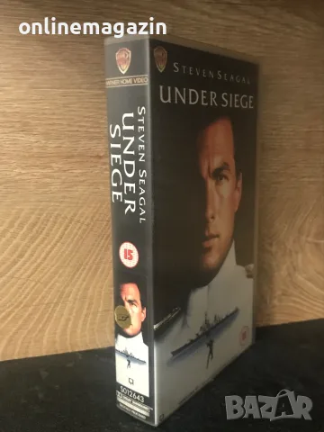 Видеокасета “ UNDER SIENGE - Под Обсада “ КАТО НОВА VHS, снимка 2 - Други жанрове - 55972111