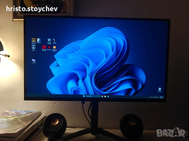 Геймърски монитор Acer Nitro XV275U P3 27" / 2K 1440p / 170Hz - В Гаранция