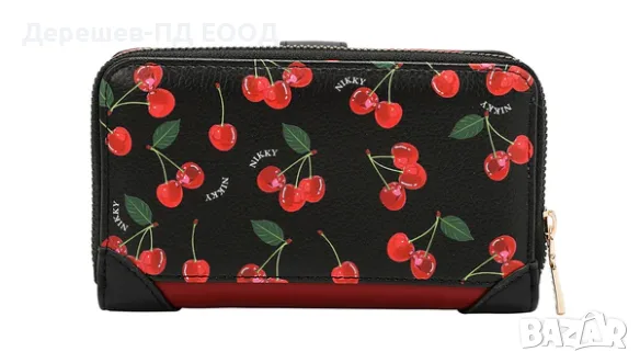 Портфейл Nikky, Cherry Lips NK22522, снимка 3 - Портфейли, портмонета - 56514187