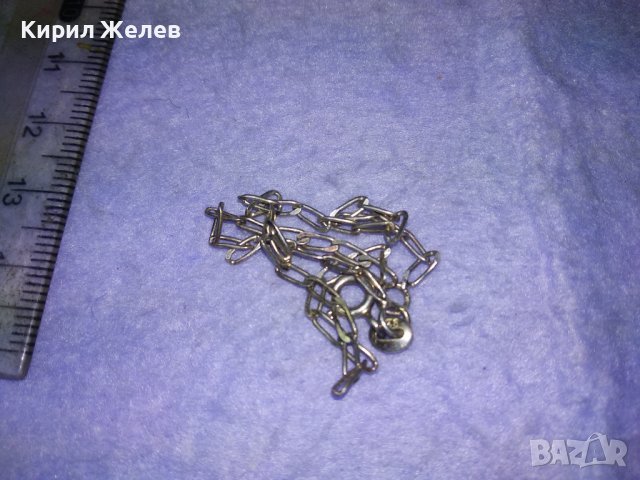 ФИНА СРЕБЪРНА ГРИВНА СРЕБРО 925 КЛАСИЧЕСКА РЕТРО ПЛЕТКА РЪЧНА ИЗРАБОТКА 31358, снимка 6 - Гривни - 42762965