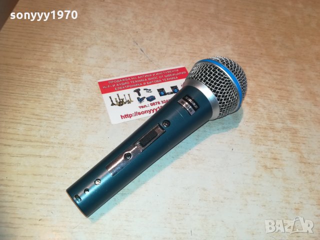 shure beta sm58s-profi microphone-внос belgium 1402211720, снимка 10 - Микрофони - 31812549