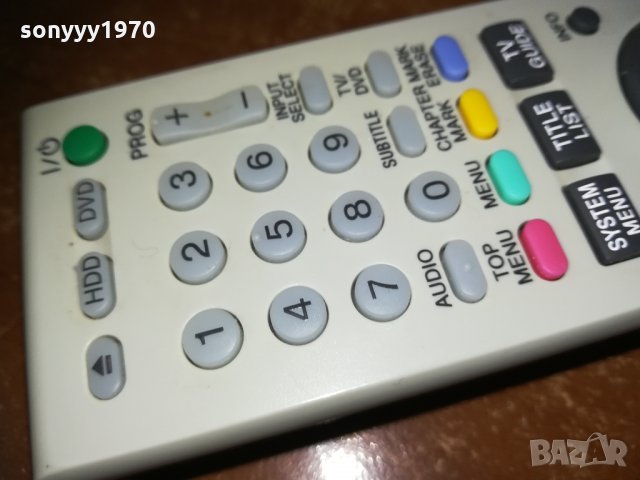 hdd & dvd remote sony 1611201535, снимка 12 - Дистанционни - 30807322
