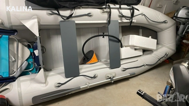 Надуваема лодка Admiral с двигател Honda, снимка 2 - Воден транспорт - 54256528