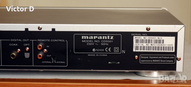 MARANTZ CD 5001-CD-Player, снимка 8 - MP3 и MP4 плеъри - 37979652