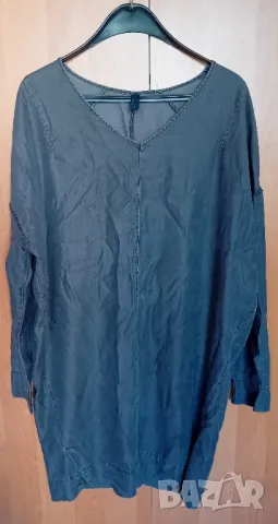 Дънкова рокля тънък деним , снимка 2 - Рокли - 49940234