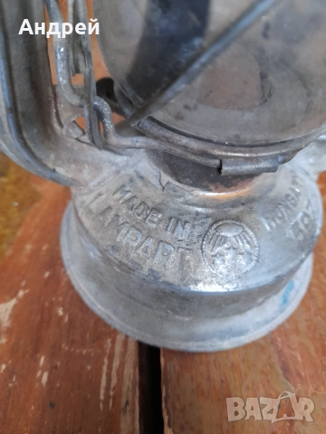 Стар газен фенер Lampart, снимка 2 - Други ценни предмети - 52136464