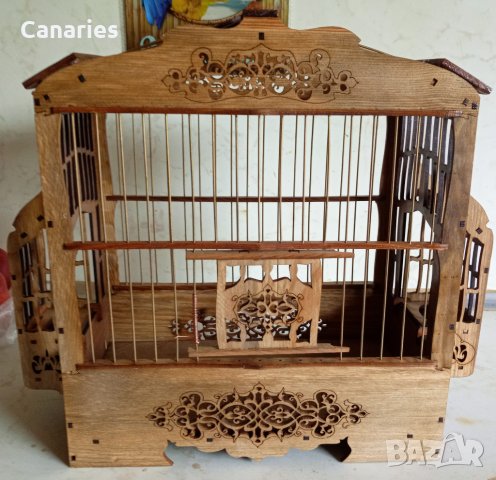 Дървена клетка за птици в Други стоки за животни в гр. Варна - ID37461773 —  Bazar.bg