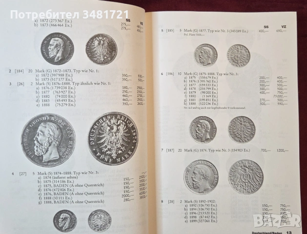 Каталог - немски монети / Kleiner Deutscher Münzkatalog 92/93, снимка 4 - Енциклопедии, справочници - 54244290