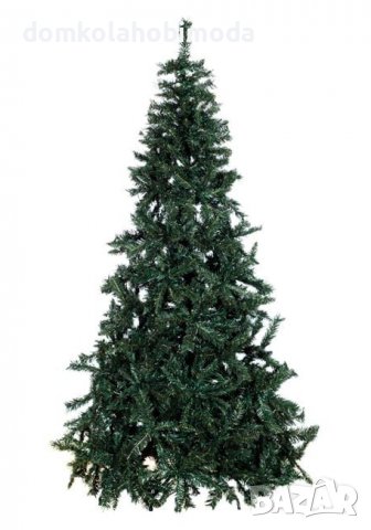 Коледна елха, 991 клонки, 210x120 см, Метална стойка