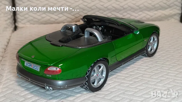 метална количка Jaguar XKR, James Bond 007 , мащаб 1:18 , снимка 4 - Колекции - 56230874