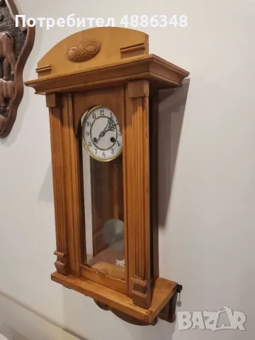 Голям стенен JUNGHANS , снимка 3 - Стенни часовници - 55925423