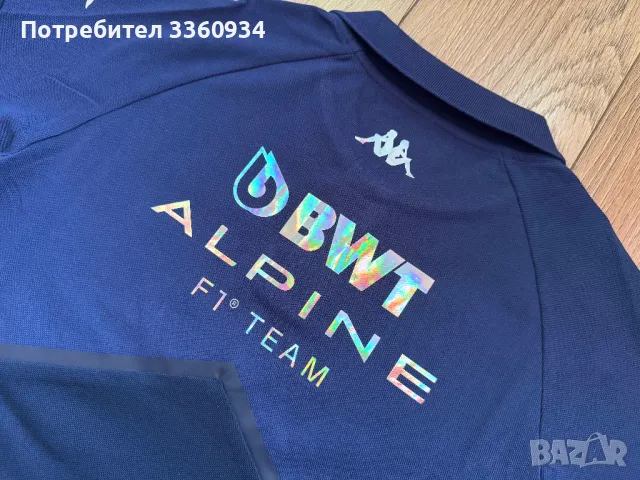 Оригинална Alpine F1 тениска и шапка, снимка 5 - Тениски - 48787389