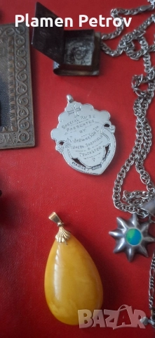 стар бронзов кръст, просфора и др църковни предмети , снимка 14 - Антикварни и старинни предмети - 43145485