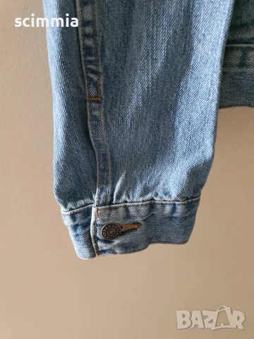 Винтидж дънково яке Carrera Jeans & Co. XL 100% памук синьо яке, снимка 5 - Якета - 55798158